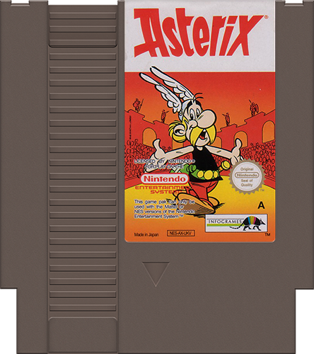 Asterix media 5 for NES